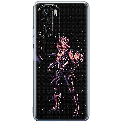 ERT GROUP etui na telefon Xiaomi MI 11i/ REDMI K40/K40 PRO/POCO F3/ F3 PRO, case oryginalny i oficjalnie licencjonowany przez Marvel, wzór Thor 008, optymalnie dopasowane, plecki z TPU