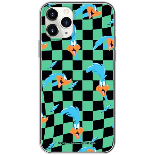 ERT GROUP etui na telefon Iphone 11 PRO, case oryginalny i oficjalnie licencjonowany przez Looney Tunes, wzór Roadrunner 005, optymalnie dopasowane, plecki z TPU