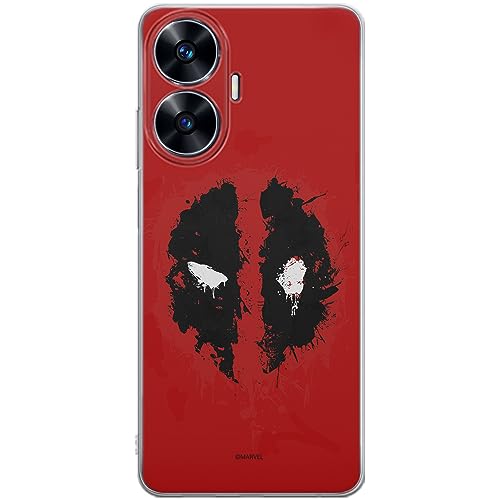 Etui Deadpool 012 Marvel Nadruk pełny Czerwony Producent: Realme, Model: C55