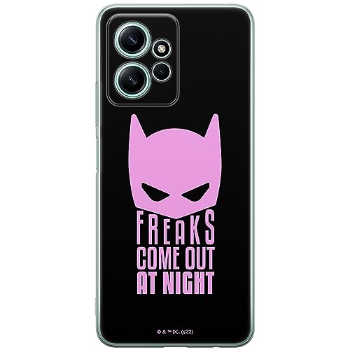 ERT GROUP etui na telefon Xiaomi REDMI NOTE 12 4G, case oryginalny i oficjalnie licencjonowany przez DC, wzór Batman 052, optymalnie dopasowane, plecki z TPU