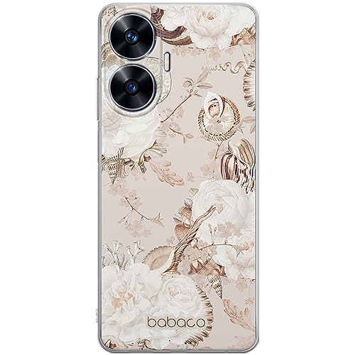 ERT GROUP etui na telefon Realme C55, case oryginalny i oficjalnie licencjonowany przez Babaco, wzór Flowers 045, optymalnie dopasowane, plecki z TPU