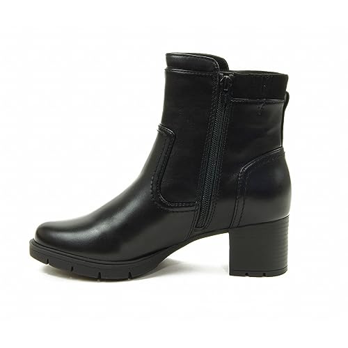 Jana Damskie Softline 8-25360-41 wygodne uniwersalne buty klasyczne buty na co dzień botki, czarny, 41 EU Weit