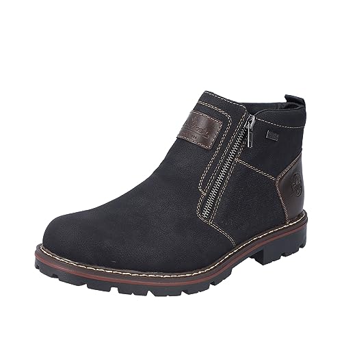 Rieker Męskie 37770 krótkie kozaki, czarny, 44 EU