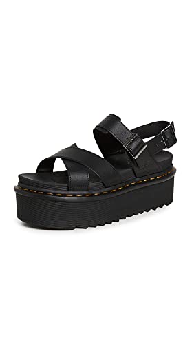 Dr. Martens Voss II Quad, Sandały Damskie, Czarna Atena, 37 EU