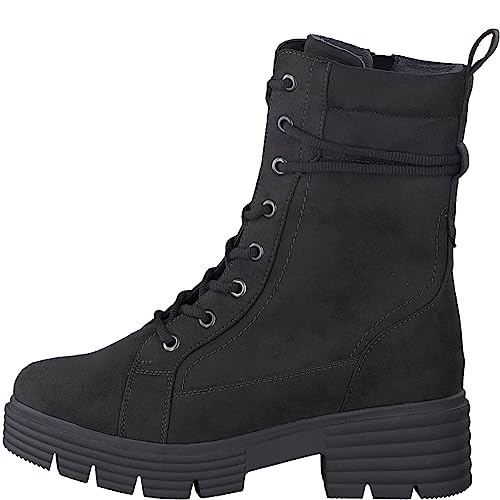 Jana Damskie Softline 8-25269-41 wygodne buty do wielu zastosowań modne buty na co dzień botki, asfaltowy, 37 EU Weit