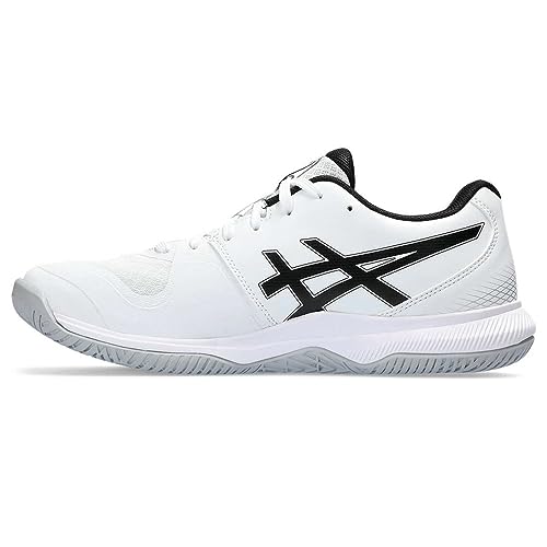 ASICS Gel-Tactic 12 męskie buty halowe, biały/czarny, 45 EU