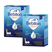 Bebilon 1 Advance Pronutra Mleko początkowe od urodzenia Zestaw 2 x 1000 g