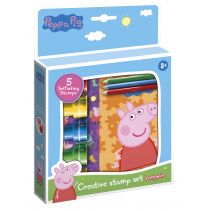 Zestaw kreatywny Peppa z pieczątkami Bambolino Totum