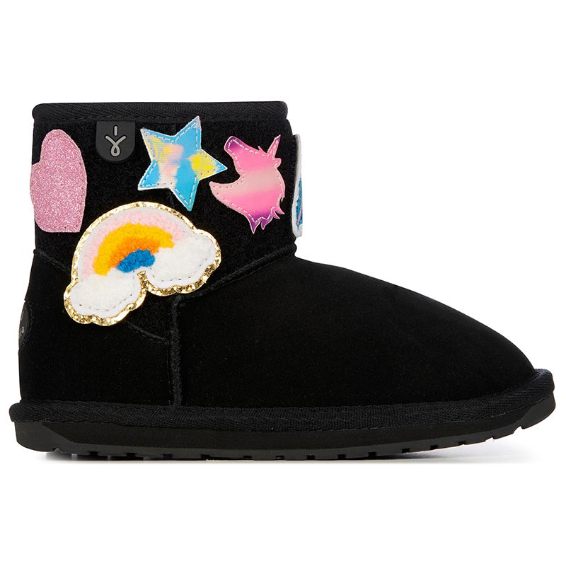 Buty Emu Australia Wallaby Mini Play K12748BLAK - czarne