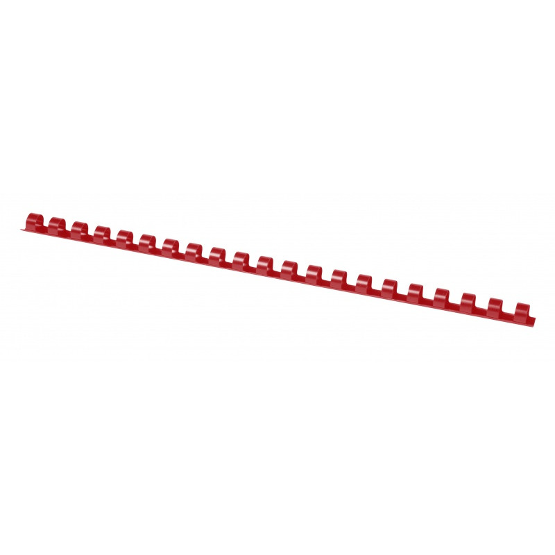Grzbiety OFFICE PRODUCTS do bindowania A4 10mm czerwone 100szt.