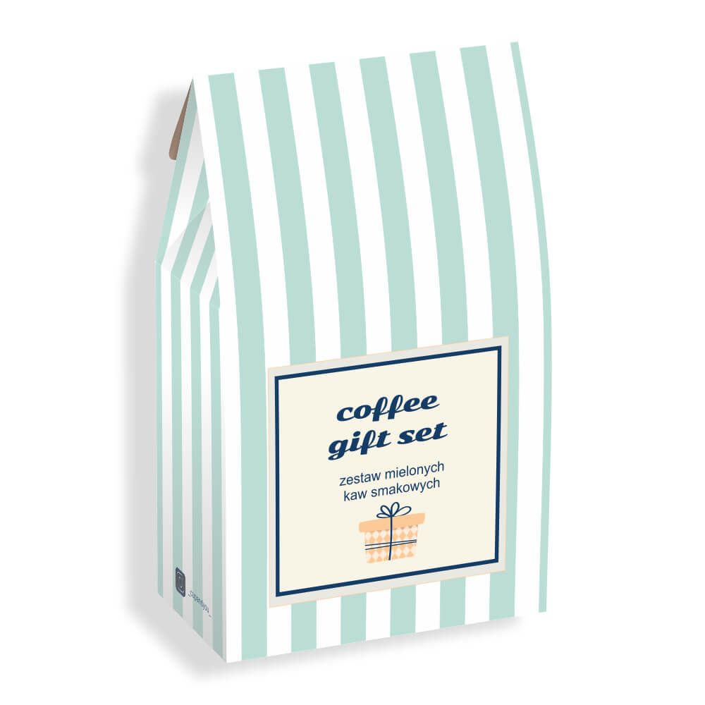 Najlepszy Kawowy zestaw prezentowy ratunkowy na każdą okazję 10x10g gift