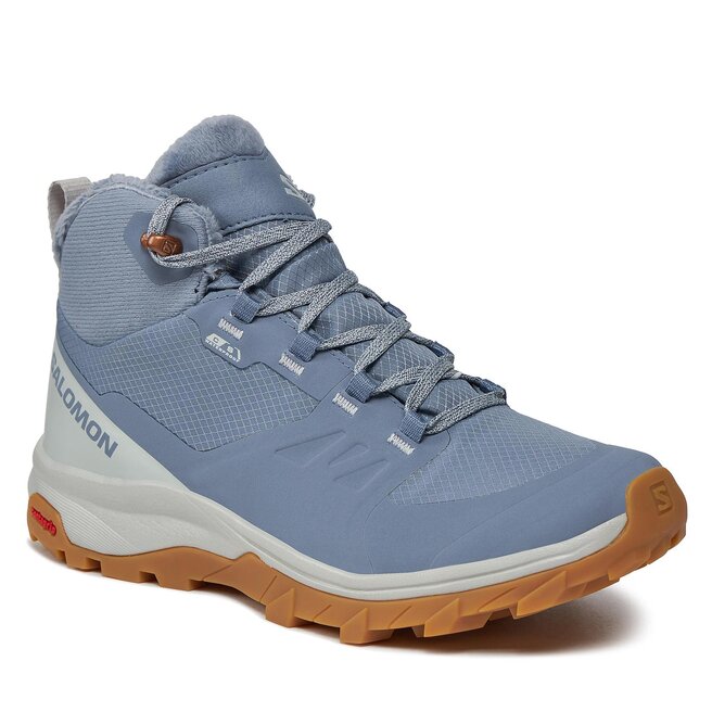 Trekkingi Salomon Outsnap Climasalomon™ Waterproof L47289900 Flint Stone/Pearl Blue/Gum3