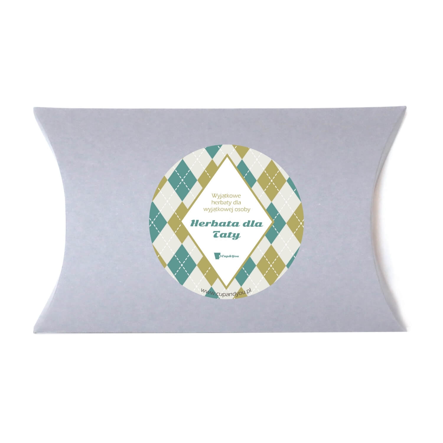 Ciekawy pomysłowy prezent z herbatą zestaw dla taty na Dzień Ojca saszetki