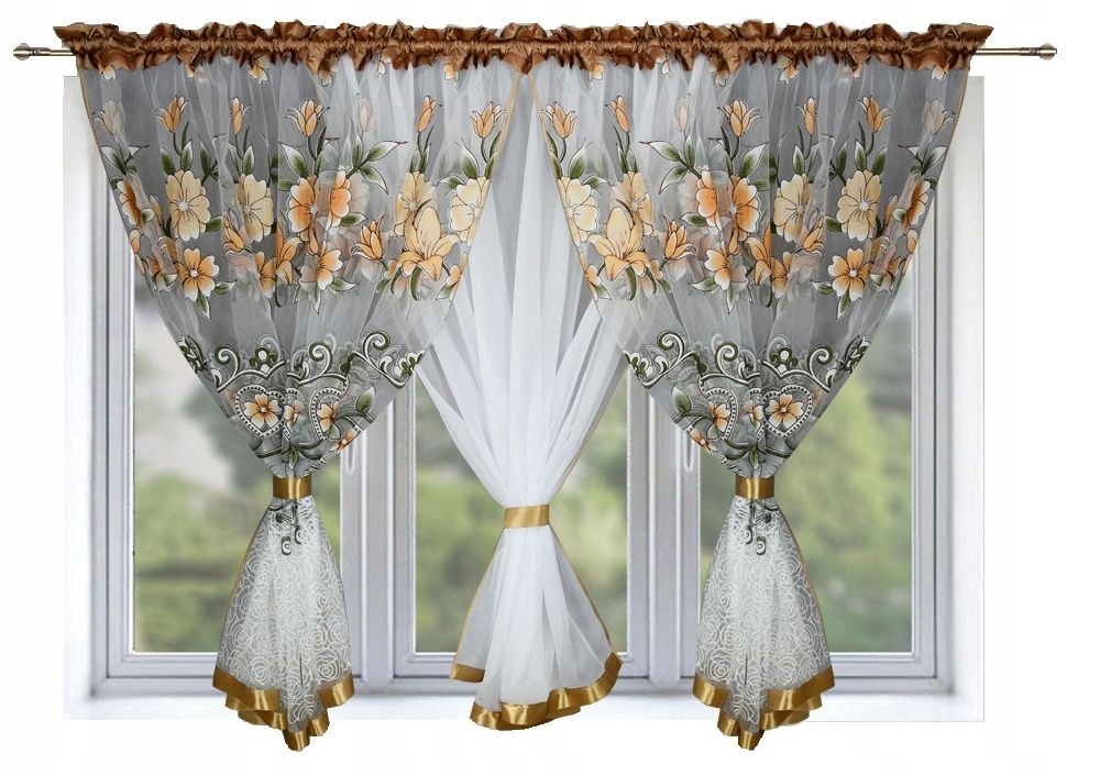 Firana Gotowa Kolumbia 400x150 WOALKwiaty