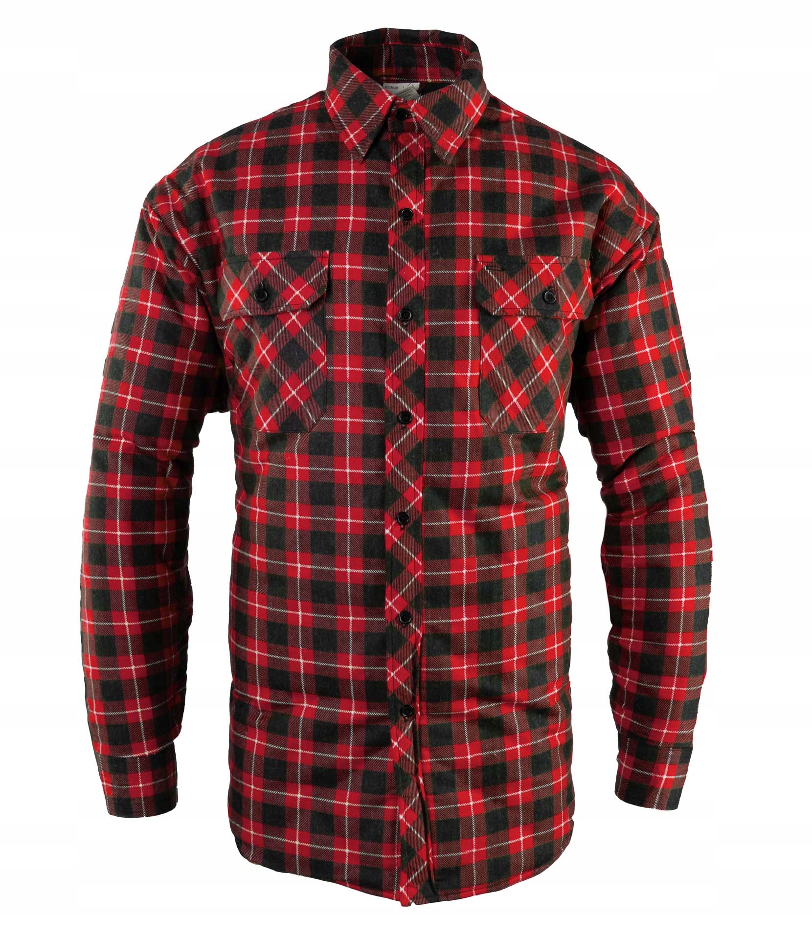 Ocieplana koszula flanelowa robocza bawełna XXL