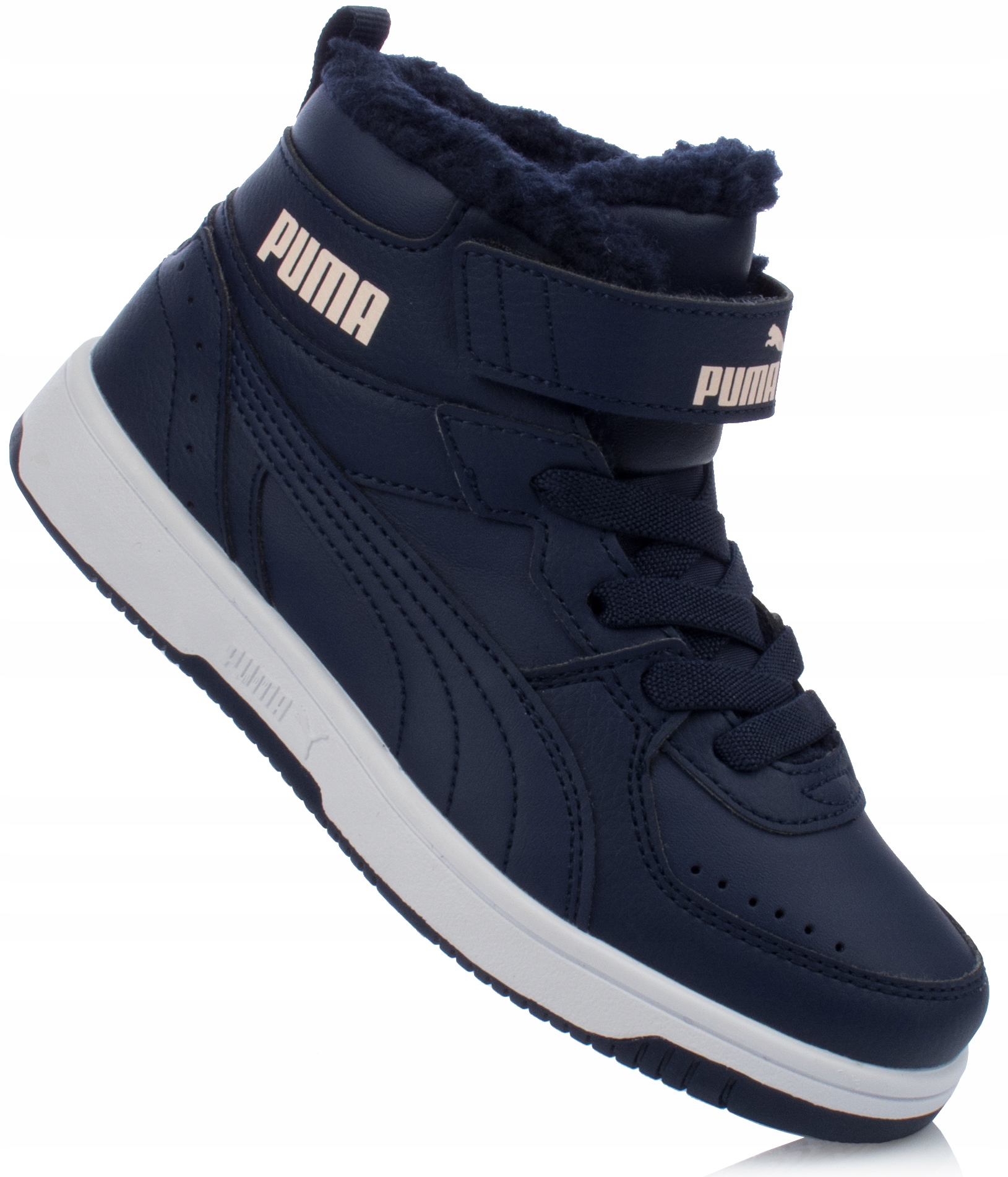 Puma Rebound Buty Dziecięce Zimowe Ocieplane r. 28
