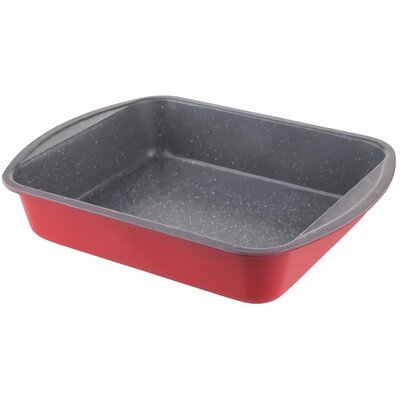 Lumarko Forma Do Pieczenia Tłoczona 35x27xh6,8cm Czerwona