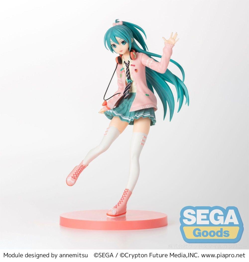 hatsune miku - ribbon girl - figurka spm 24cm