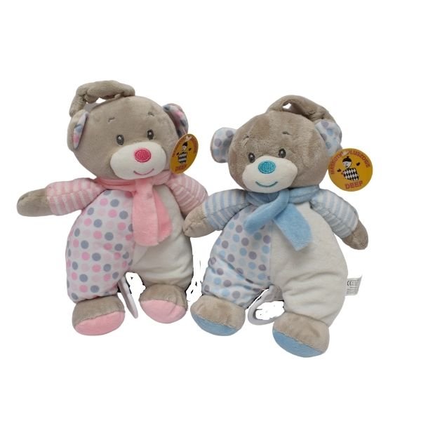 Miś Pastelowy Z Szalikiem