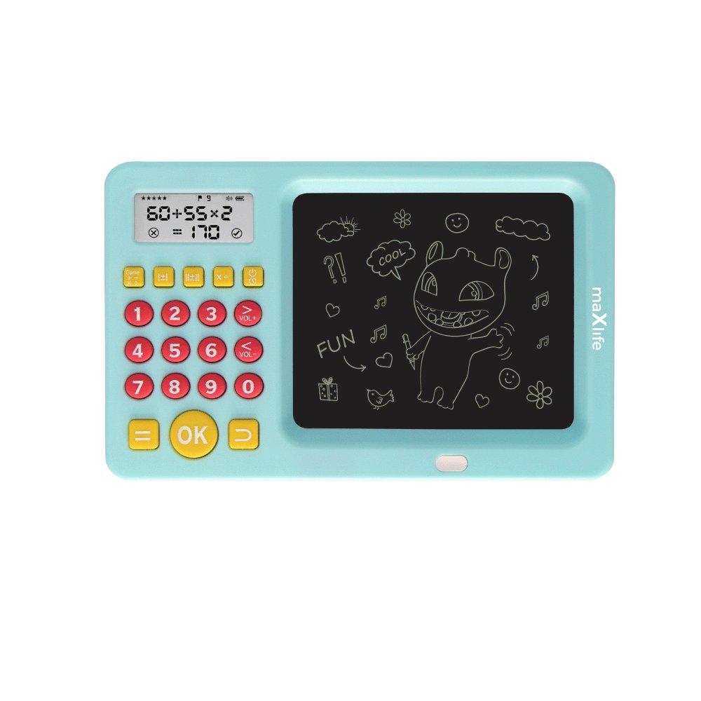 Tablica do pisania dla dzieci + kalkulator Notatnik elektroniczny Gry