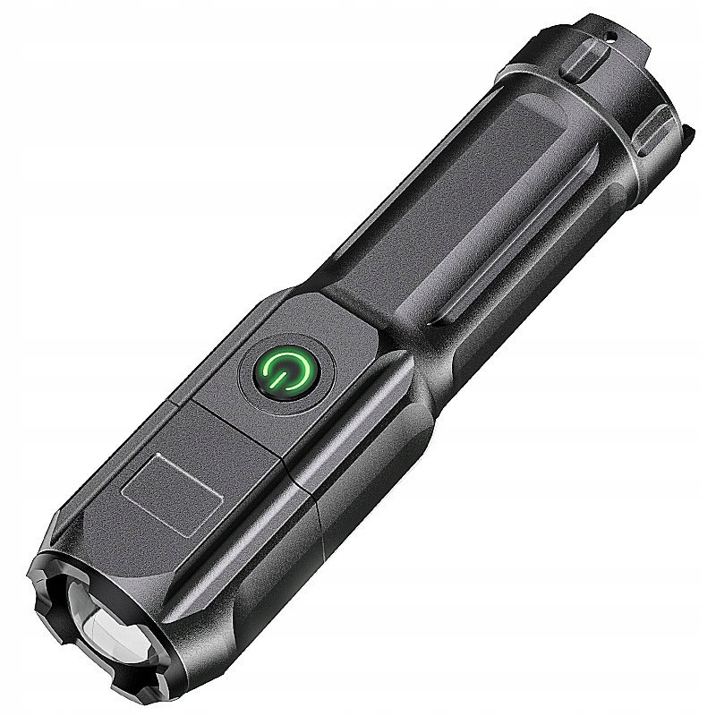 Latarka Xpe 300M Wodoszczelna Usb Abs Militarna Wytrzymała Mocna 13Cm 5W