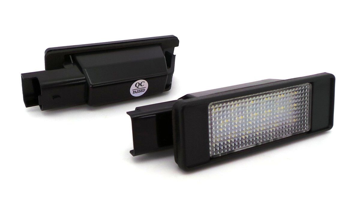 Peugeot, Citroen, Fiat, VW lampki tablicy rejestracyjnej LED 2szt