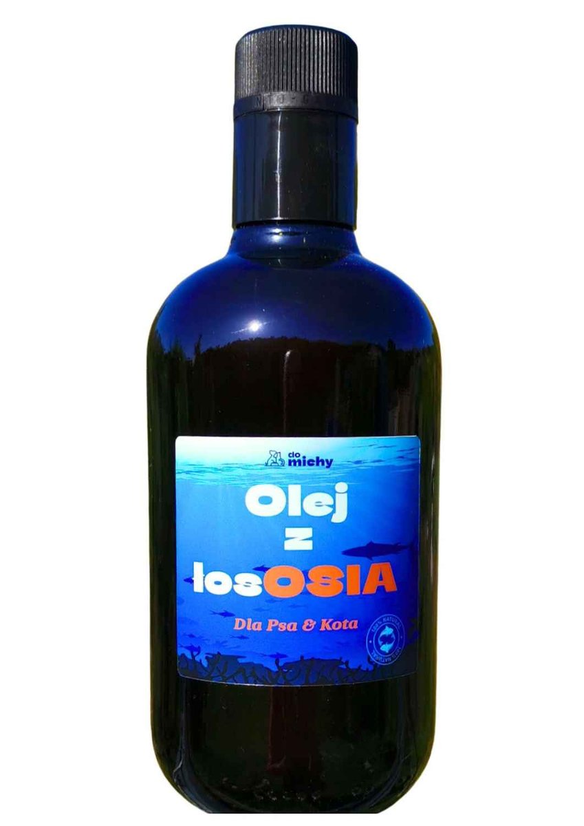 Olej Z Łososia 500 Ml Dla Psa I Kota.