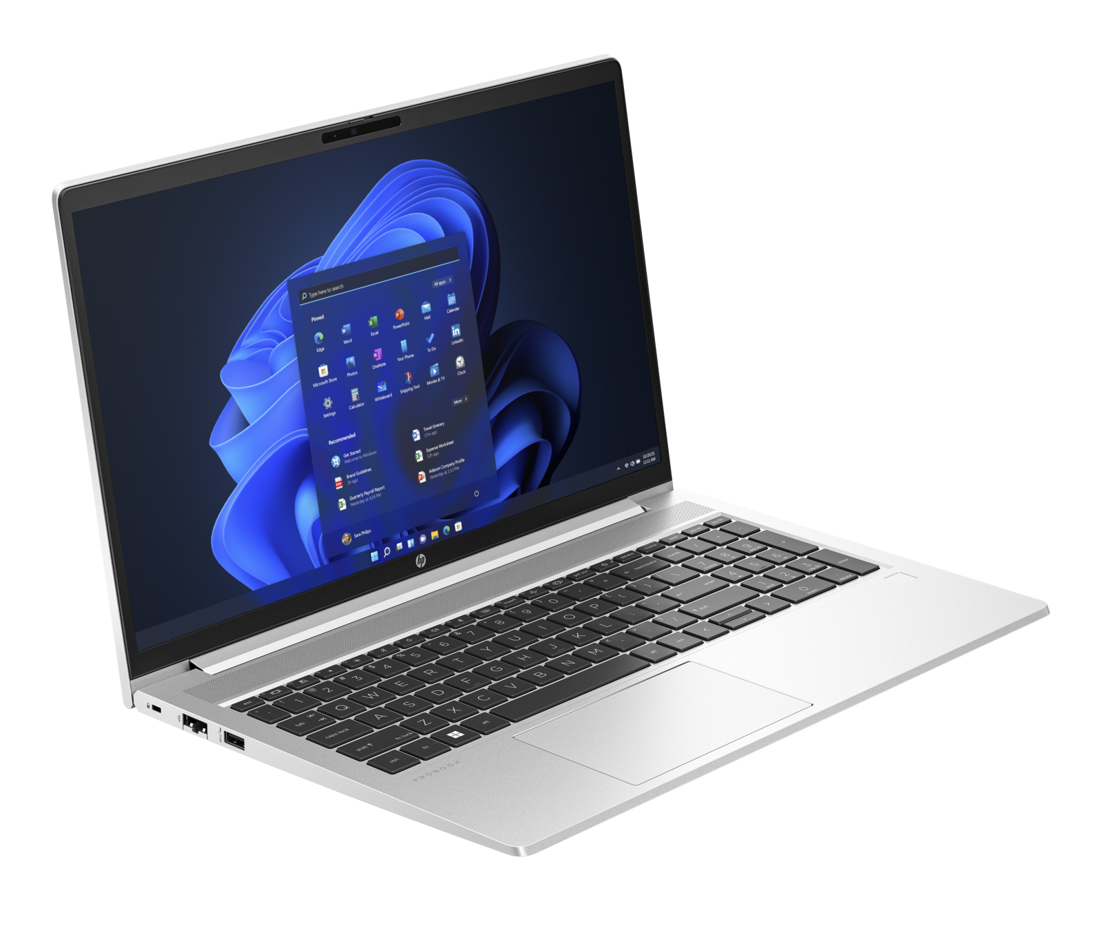 ProBook HP 450 G10 / 822P3UT / Intel i5 / 8GB / SSD 256GB / Intel Xe / FullHD / Win 11 Pro / Srebrny
