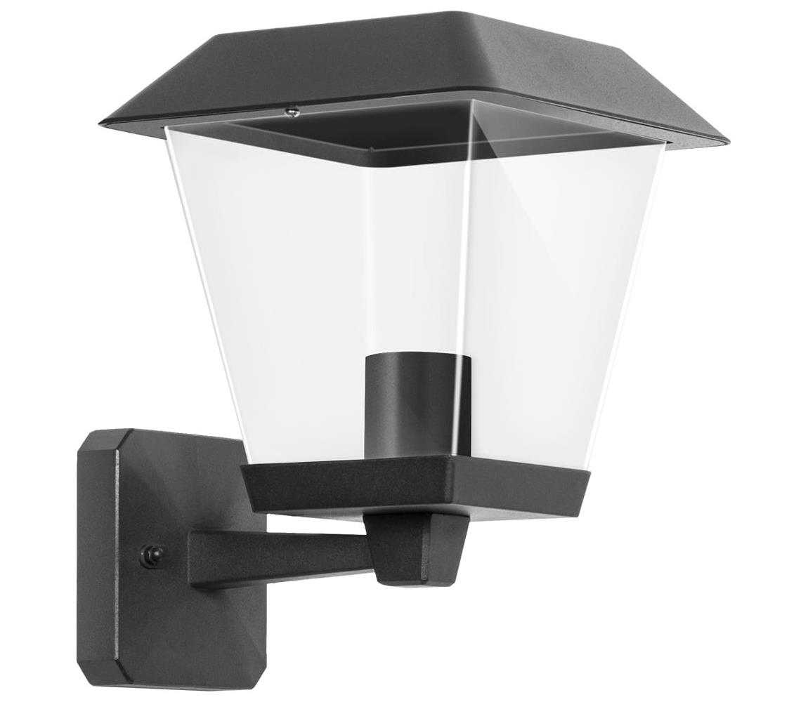 Aigostar - Kinkiet zewnętrzny 1xE27/60W/230V IP44 antracyt