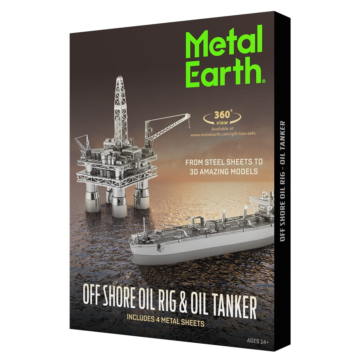 Metal Earth, Platforma wiertnicza i statek zbiornikowiec.