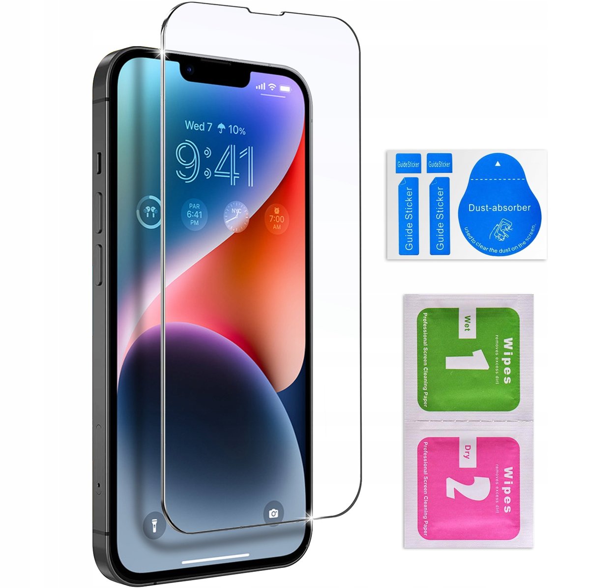 SZKŁO HARTOWANE 9H do iPhone 14 / 14 PRO | SZYBKA