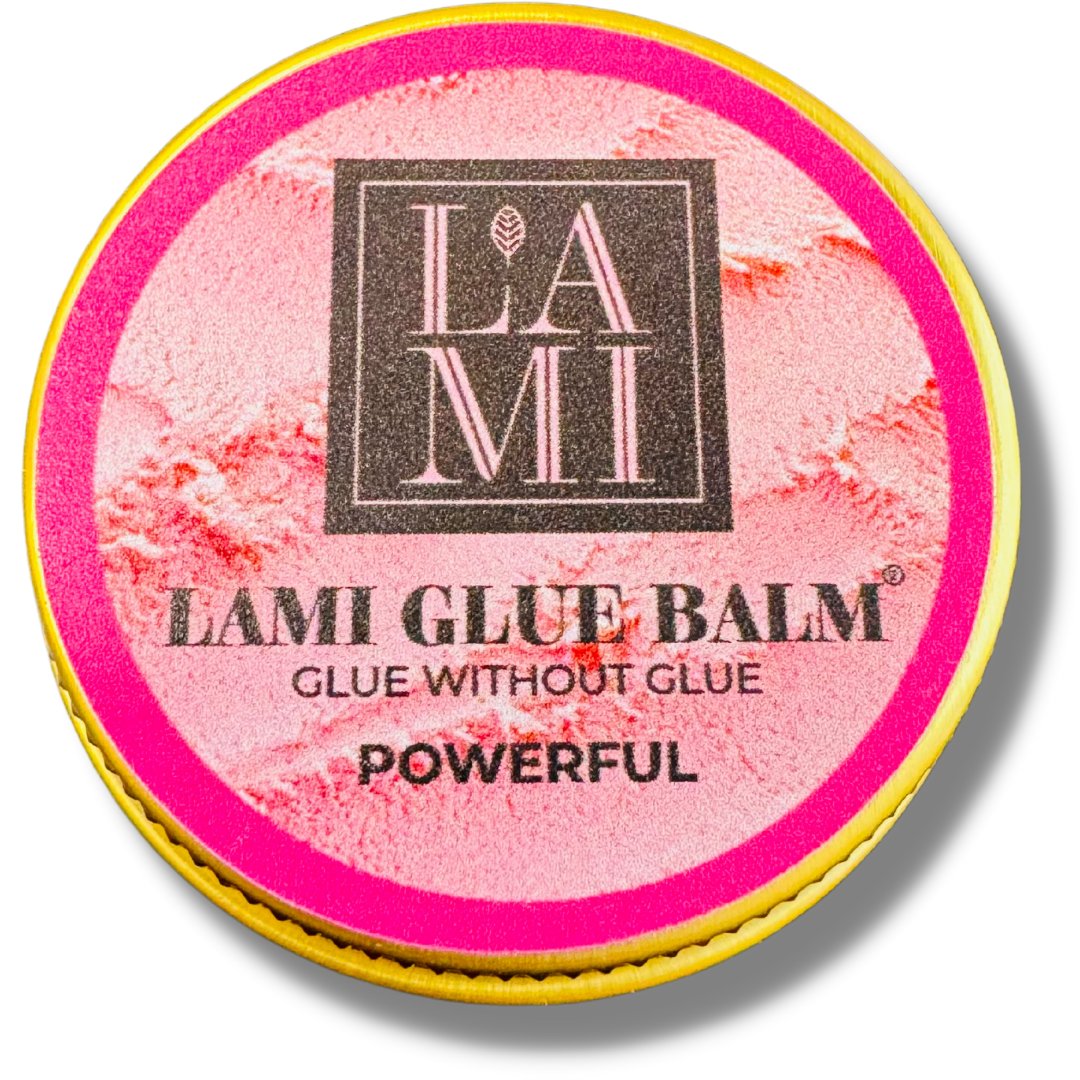 Lami Lashes Powerful Balm Glue, Klej Bez Kleju, Peach Mocny, 20g