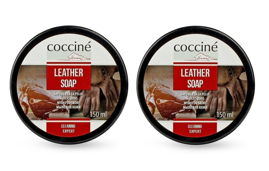 2x COCCINE LEATHER SOAP MYDŁO DO SKÓR 150 ML
