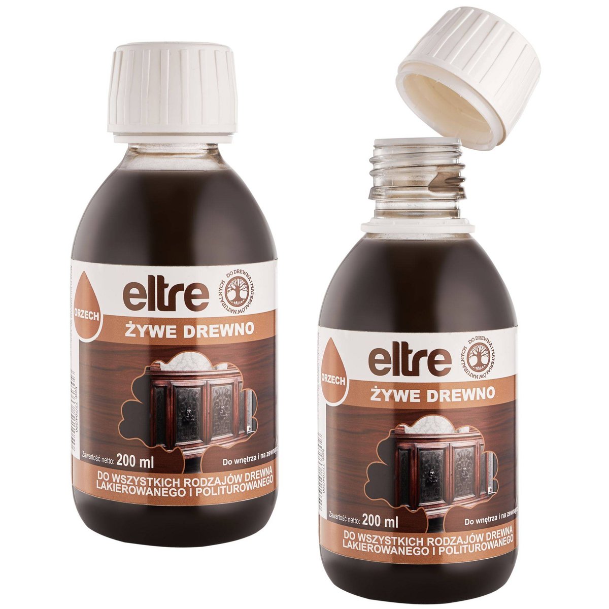2x ŻYWE DREWNO ELTRE - 200 ml