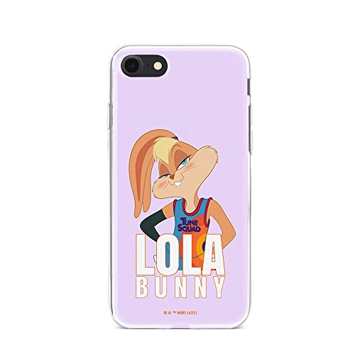 ERT GROUP etui na telefon Iphone 7/8/ SE 2/ SE 3, case oryginalny i oficjalnie licencjonowany przez Looney Tunes, wzór Space Jam 021, optymalnie dopasowane, plecki z TPU