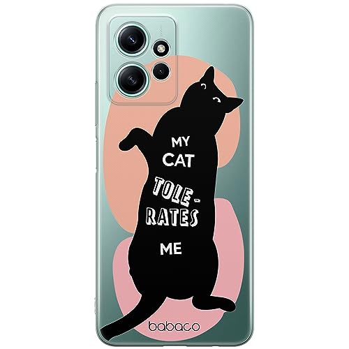 Etui dedykowane do Xiaomi REDMI NOTE 12 4G wzór:  Koty 003 oryginalne i oficjalnie licencjonowane