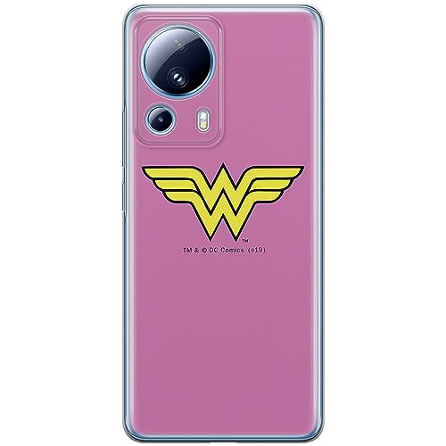 Etui Wonder Woman 005 DC Nadruk pełny Różowy Producent: Xiaomi, Model: 13 LITE/ CIVI 2
