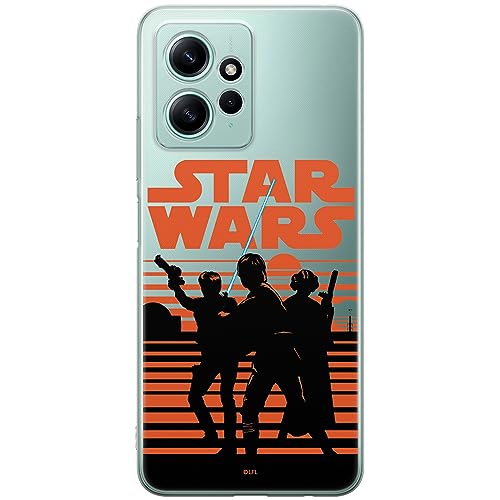 ERT GROUP etui na telefon Xiaomi REDMI NOTE 12 4G, case oryginalny i oficjalnie licencjonowany przez Star Wars, wzór 026, optymalnie dopasowane, plecki z TPU częściowo przeźroczyste