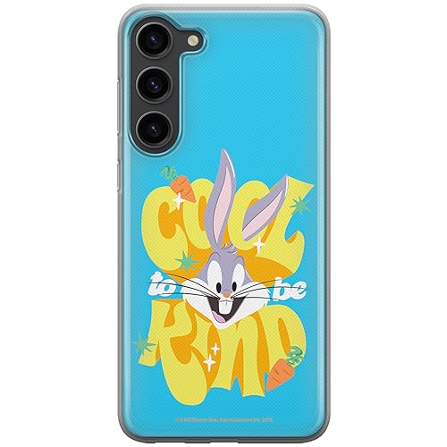 ERT GROUP etui na telefon Samsung S23 PLUS, case oryginalny i oficjalnie licencjonowany przez Looney Tunes, wzór Bugs 014, optymalnie dopasowane, plecki z TPU
