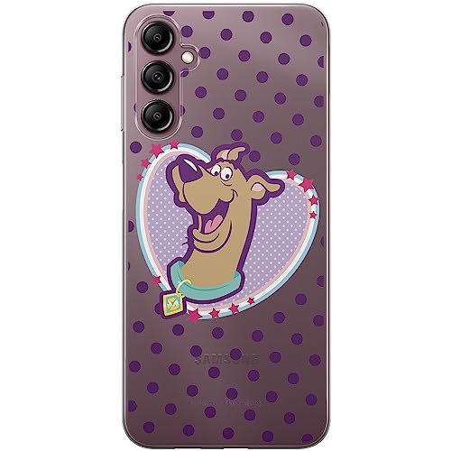 Etui Scooby Doo 005 Scooby Doo Nadruk częściowy Przeźroczysty Producent: Samsung, Model: A14 4G/5G