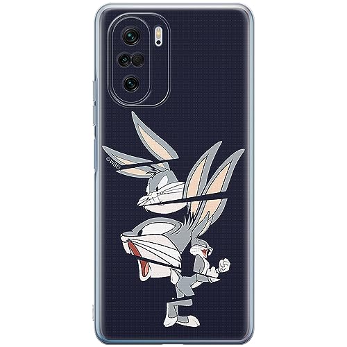 ERT GROUP etui na telefon Xiaomi MI 11i/ REDMI K40/K40 PRO/POCO F3/ F3 PRO, case oryginalny i oficjalnie licencjonowany przez Looney Tunes, wzór Bugs 008, optymalnie dopasowane, plecki z TPU