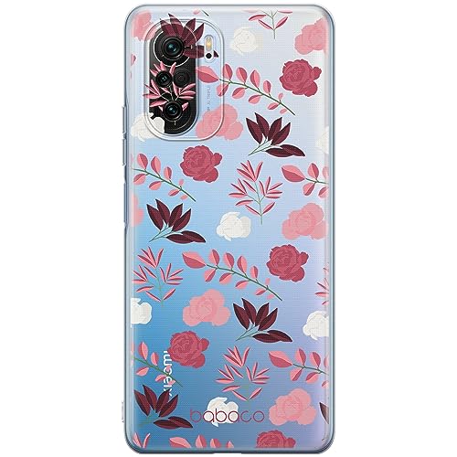 ERT GROUP etui na telefon Xiaomi MI 11i/ REDMI K40/K40 PRO/POCO F3/ F3 PRO, case oryginalny i oficjalnie licencjonowany przez Babaco, wzór Flowers 020, plecki z TPU częściowo przeźroczyste