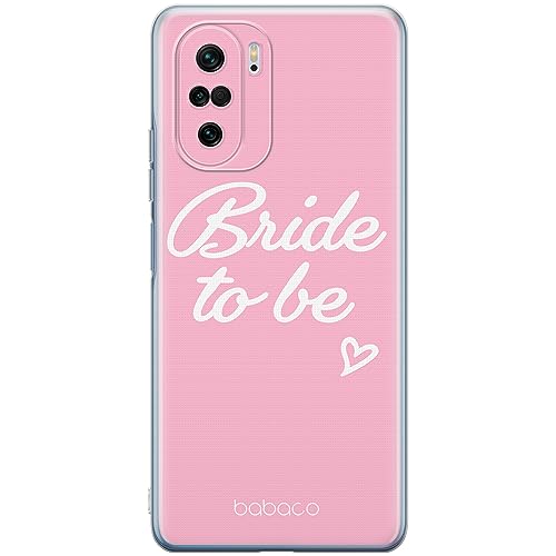 Etui dedykowane do Xiaomi MI 11i/ REDMI K40/K40 PRO/POCO F3/ F3 PRO wzór:  Bride to be 001 oryginalne i oficjalnie licencjonowane