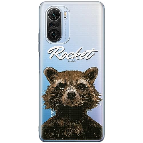 Etui Rocket 006 Marvel Nadruk częściowy Przeźroczysty Producent: Xiaomi, Model: MI 11i/ REDMI K40/K40 PRO/POCO F3/ F3 PRO
