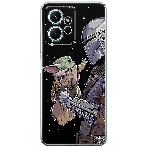 Etui dedykowane do Xiaomi REDMI NOTE 12 4G wzór:  Baby Yoda 019 oryginalne i oficjalnie licencjonowane