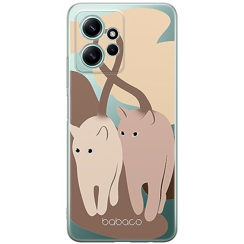 Etui dedykowane do Xiaomi REDMI NOTE 12 4G wzór:  Koty 002 oryginalne i oficjalnie licencjonowane