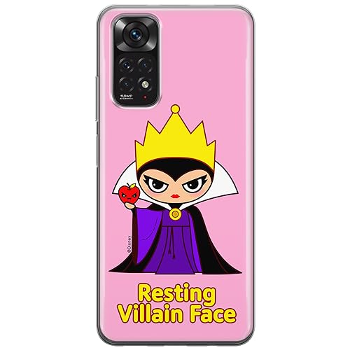 ERT GROUP etui na telefon Xiaomi REDMI NOTE 11 4G/ 11S 4G, case oryginalny i oficjalnie licencjonowany przez Disney, wzór The Evil Queen 002, optymalnie dopasowane, plecki z TPU