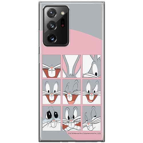 ERT GROUP etui na telefon Samsung GALAXY NOTE 20 ULTRA, case oryginalny i oficjalnie licencjonowany przez Looney Tunes, wzór Bugs 015, optymalnie dopasowane, plecki z TPU