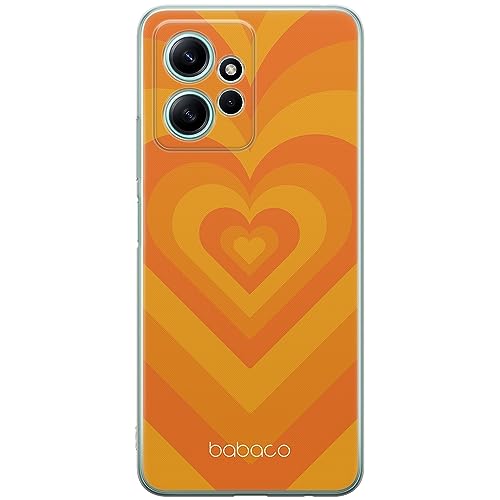 ERT GROUP etui na telefon Xiaomi REDMI NOTE 12 4G, case oryginalny i oficjalnie licencjonowany przez Babaco, wzór Hearts 007, optymalnie dopasowane, plecki z TPU