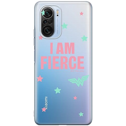 ERT GROUP etui na telefon Xiaomi MI 11i/ REDMI K40/K40 PRO/POCO F3/ F3 PRO, case oryginalny i oficjalnie licencjonowany przez DC, wzór Wonder Woman 026, plecki z TPU częściowo przeźroczyste